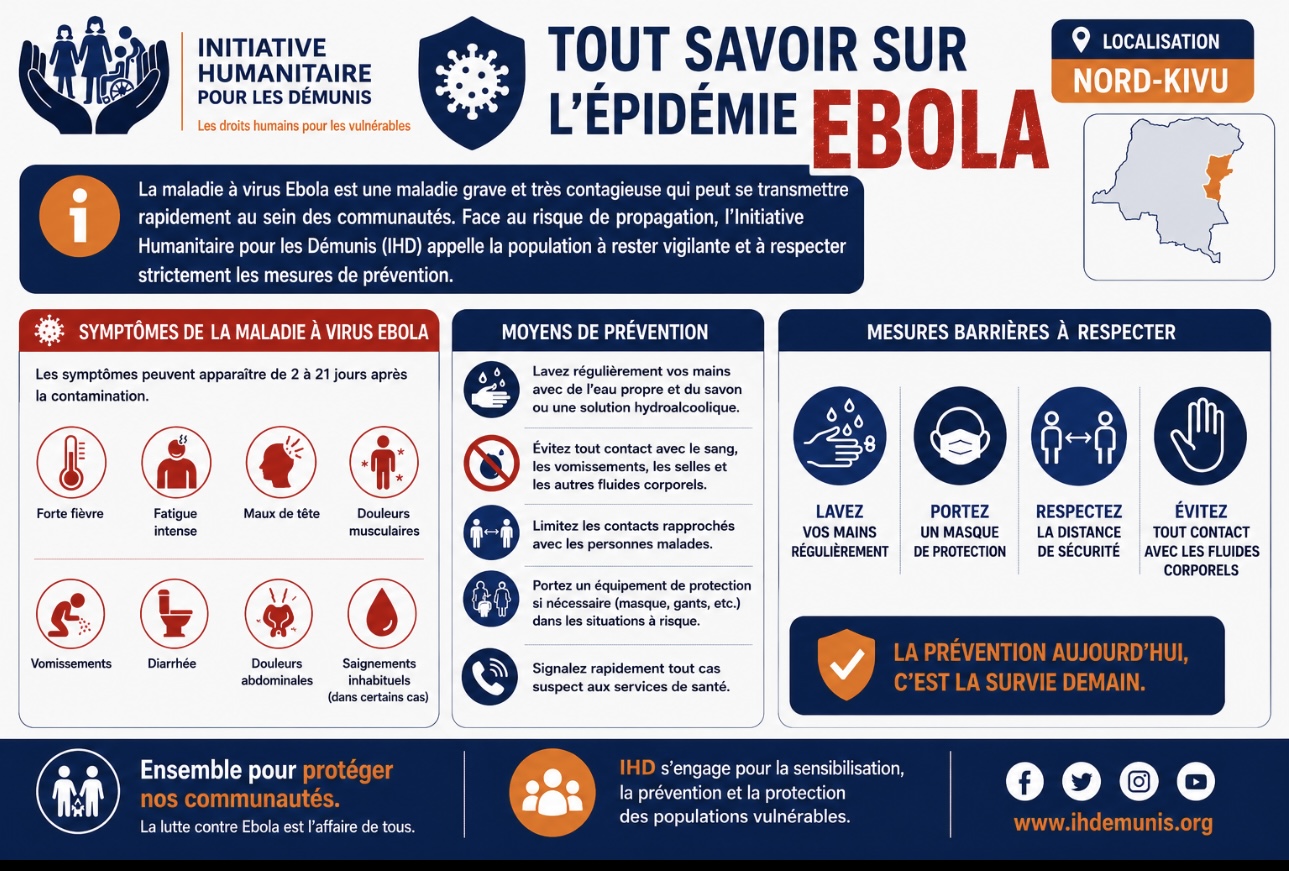 TOUT SAVOIR SUR L’ÉPIDÉMIE EBOLA